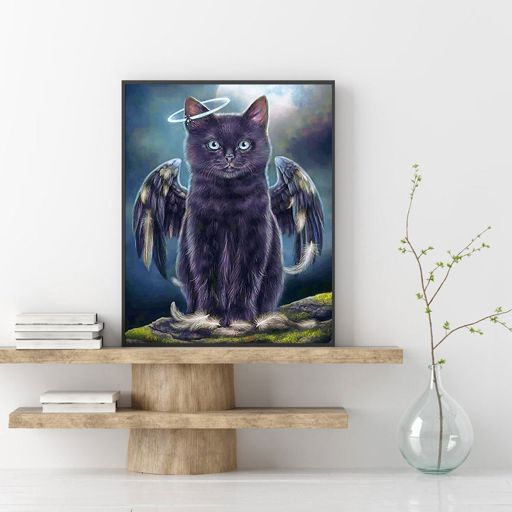 Cat - 11CT Stamped Cross Stitch 40*50CM