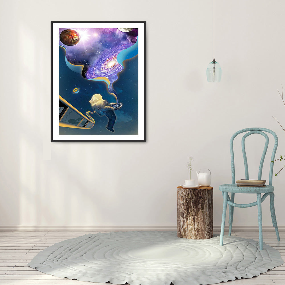 Galaxy Star Series - Full Round Drill Diamond Painting 30*40CM