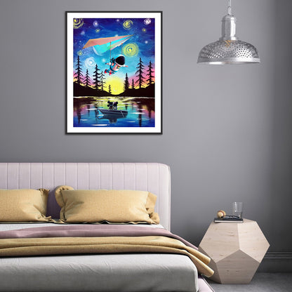 Galaxy Star Series - Full Round Drill Diamond Painting 30*40CM