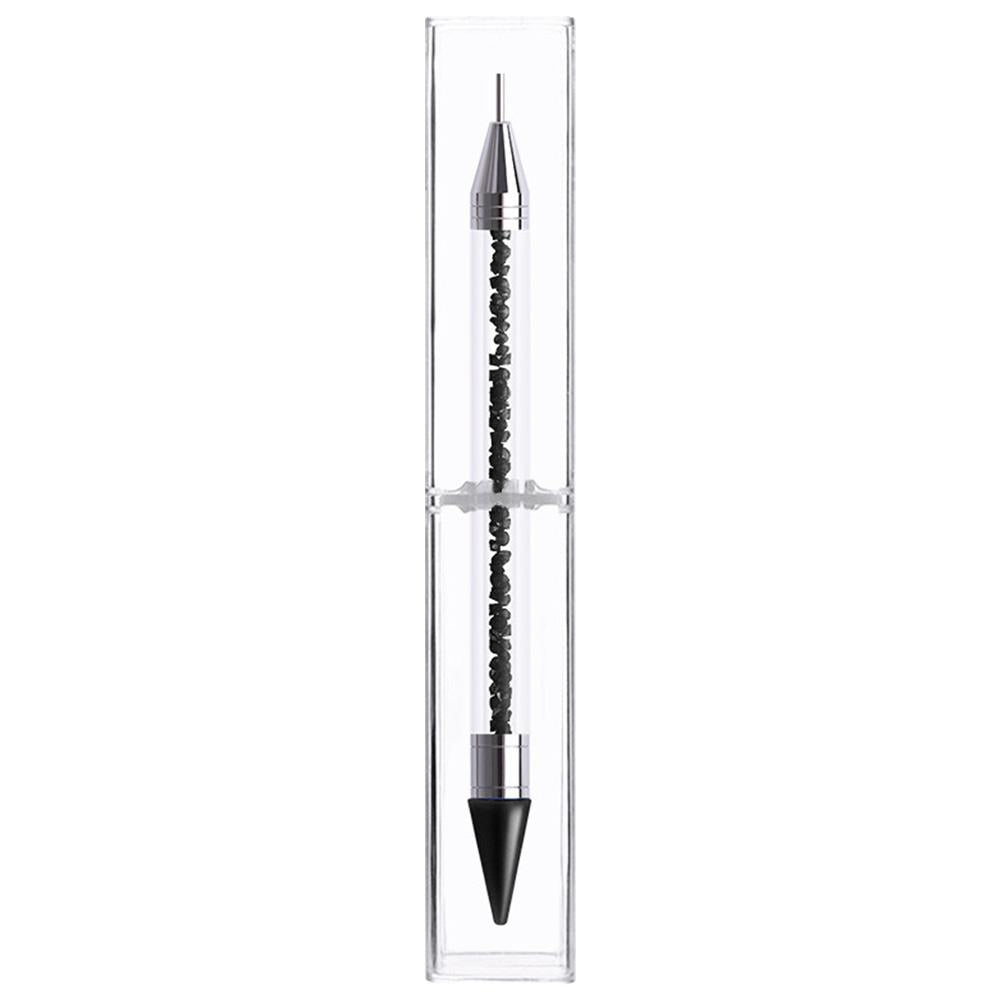 Dual Heads Dotting Wax Pen Point Drill Picker Nail Art Studs Dotter