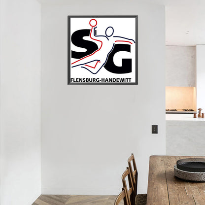 Sg Flensburg - Handvetter - Full Round Drill Diamond Painting 40*40CM