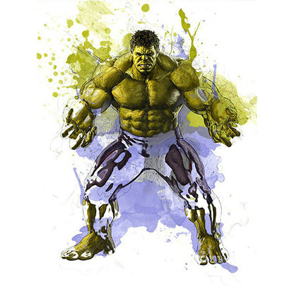 Hulk - Full Round Drill Diamond Painting 40*50CM