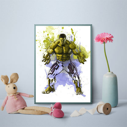 Hulk - Full Round Drill Diamond Painting 40*50CM