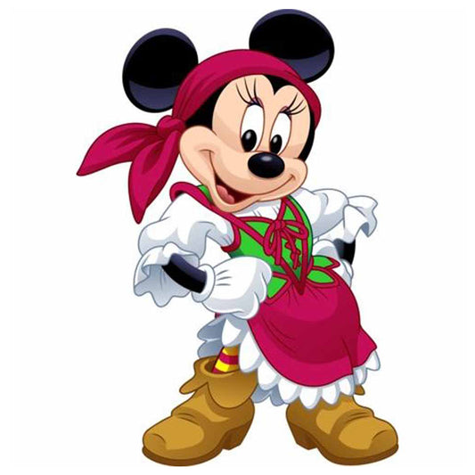 Mickey Mouse - Full Round Drill Diamond Painting 30*30CM