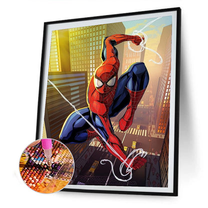 Spiderman - Full Round Drill Diamond Painting 30*40CM