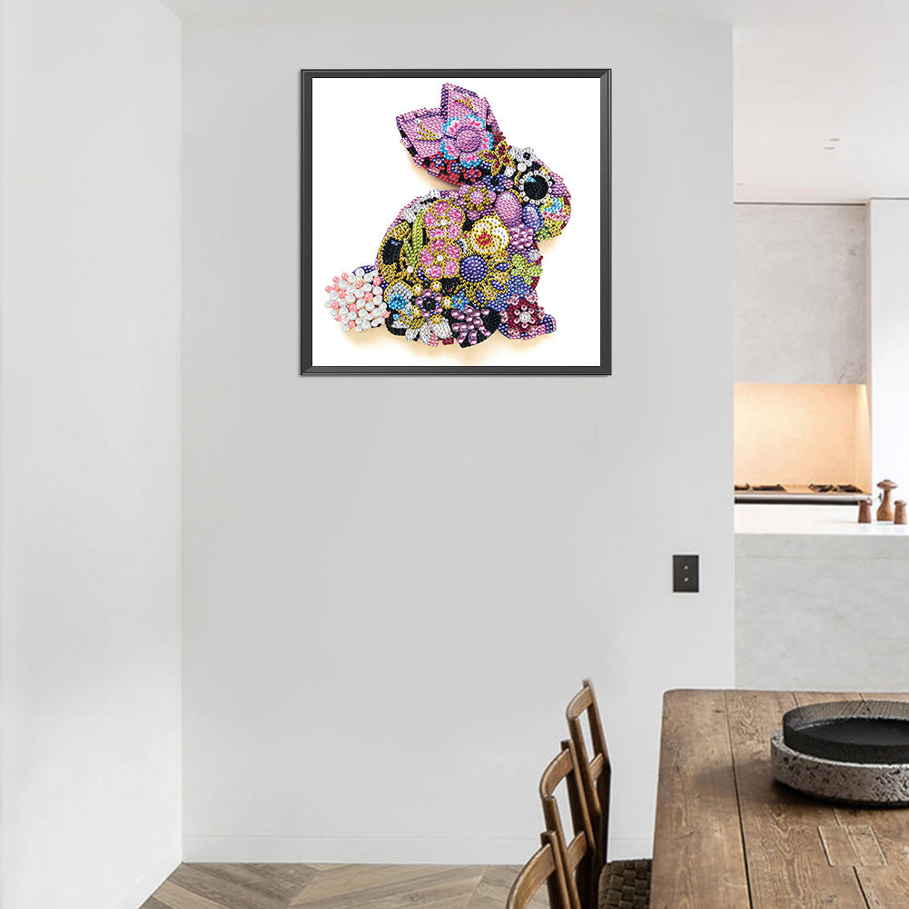 Rabbit - Special Shaped Drill Diamond Paiting 30*30CM