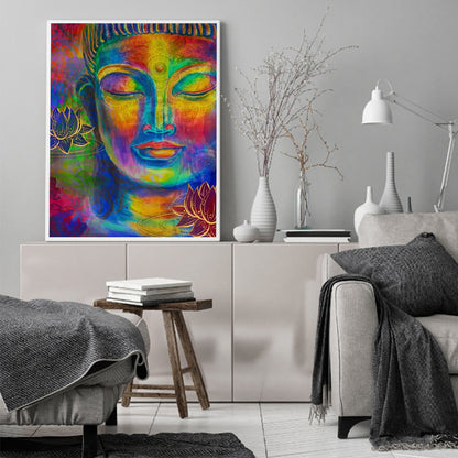 Buddha Statue - Full Round Drill Diamond Painting 50*60CM