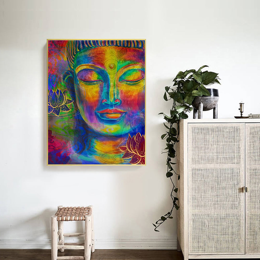 Buddha Statue - Full Round Drill Diamond Painting 50*60CM