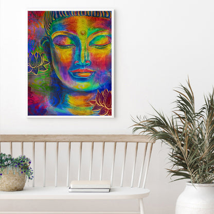 Buddha Statue - Full Round Drill Diamond Painting 50*60CM