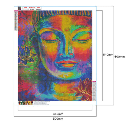 Buddha Statue - Full Round Drill Diamond Painting 50*60CM