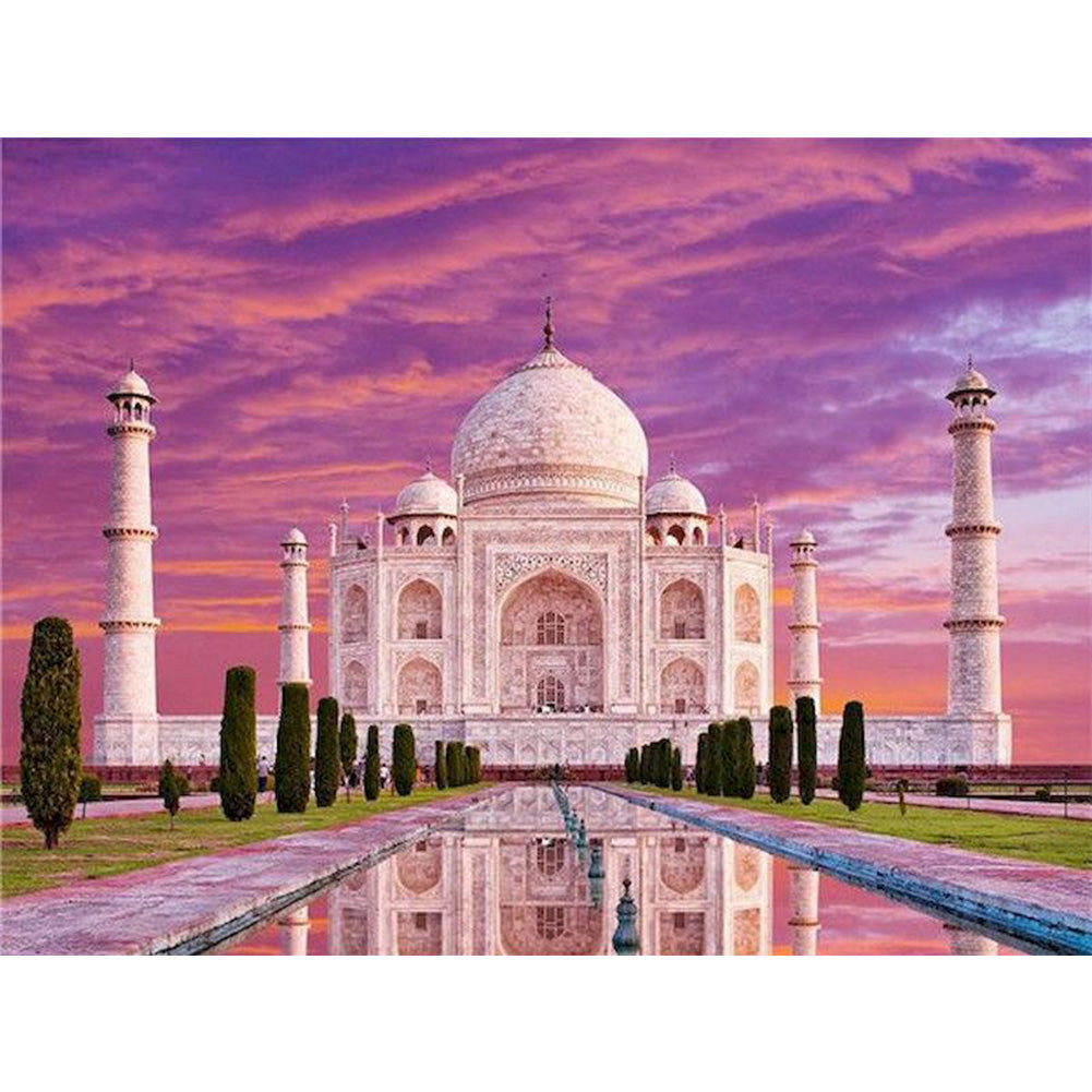Taj Mahal - Full Round Drill Diamond Painting 40*30CM