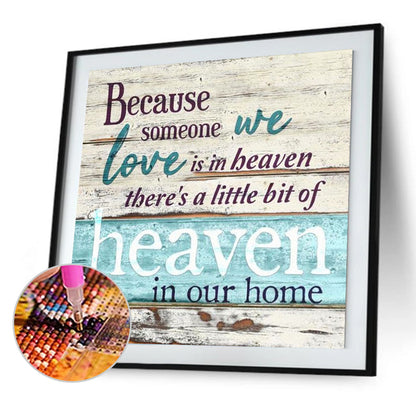 Word - Full Round Drill Diamond Painting 40*40CM