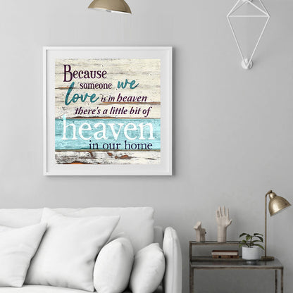 Word - Full Round Drill Diamond Painting 40*40CM