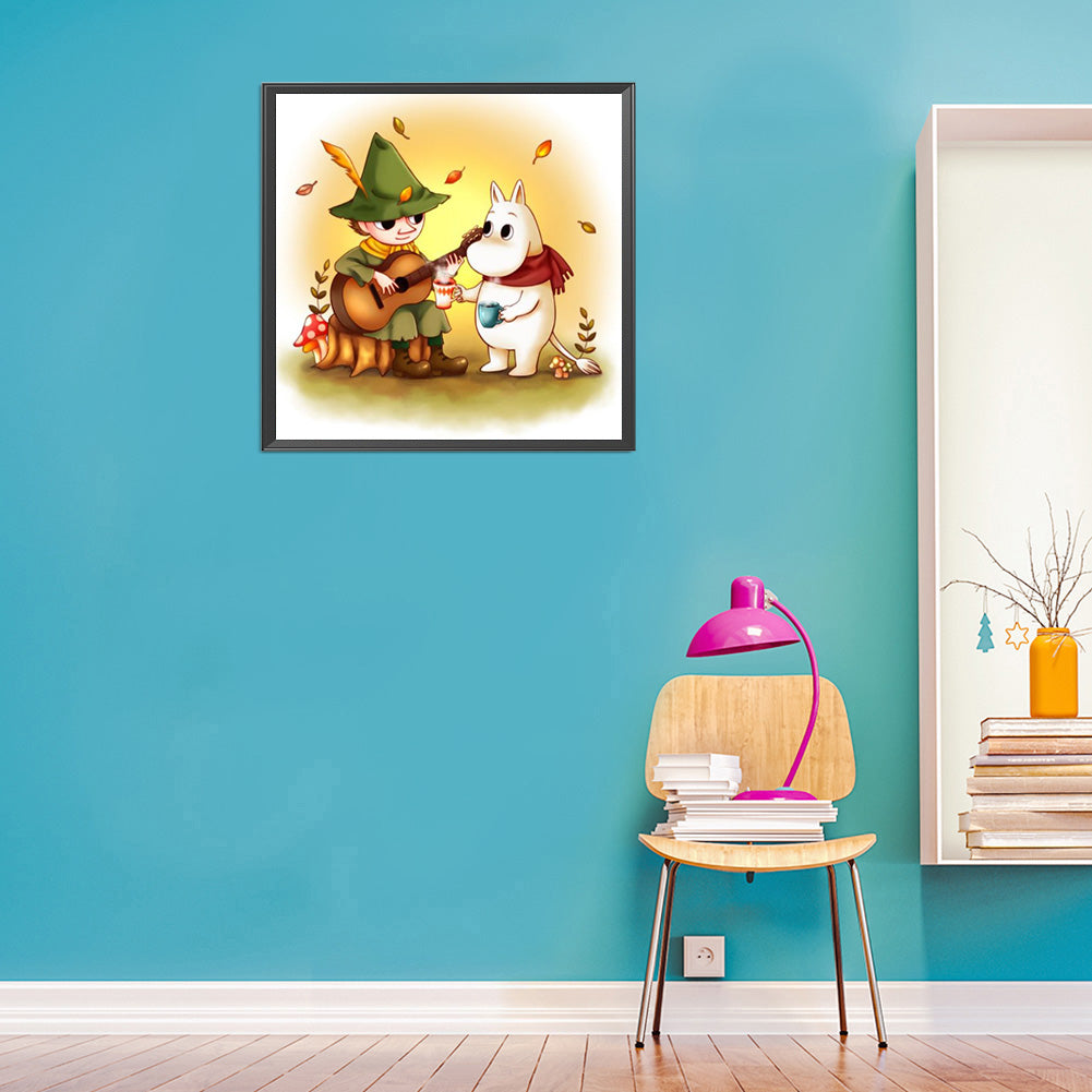 Children'S Drawing - Full Round Drill Diamond Painting 40*40CM