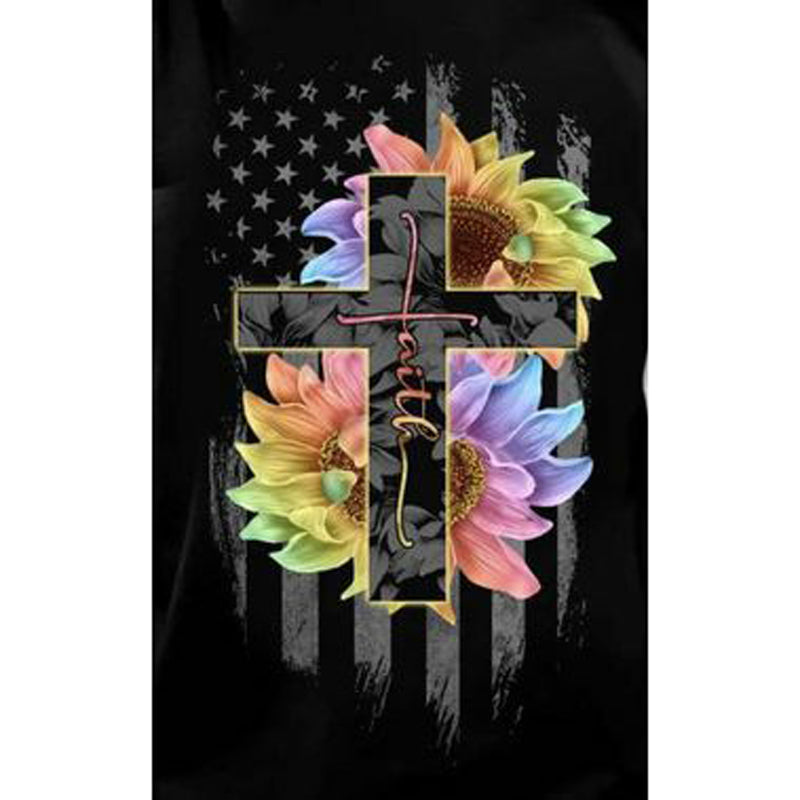 Cross - Full Round Drill Diamond Painting 30*40CM