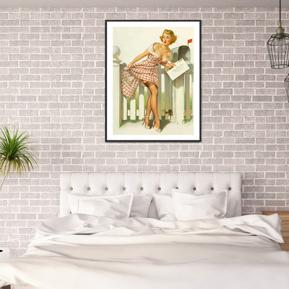 Sexy Woman - Full Round Drill Diamond Painting 30*40CM