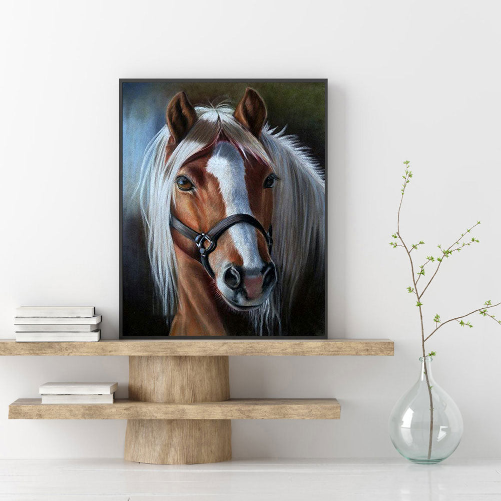 Horse - Full Round Drill Diamond Painting 50*60CM