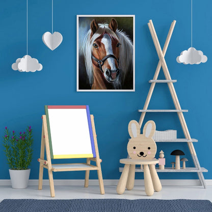 Horse - Full Round Drill Diamond Painting 50*60CM