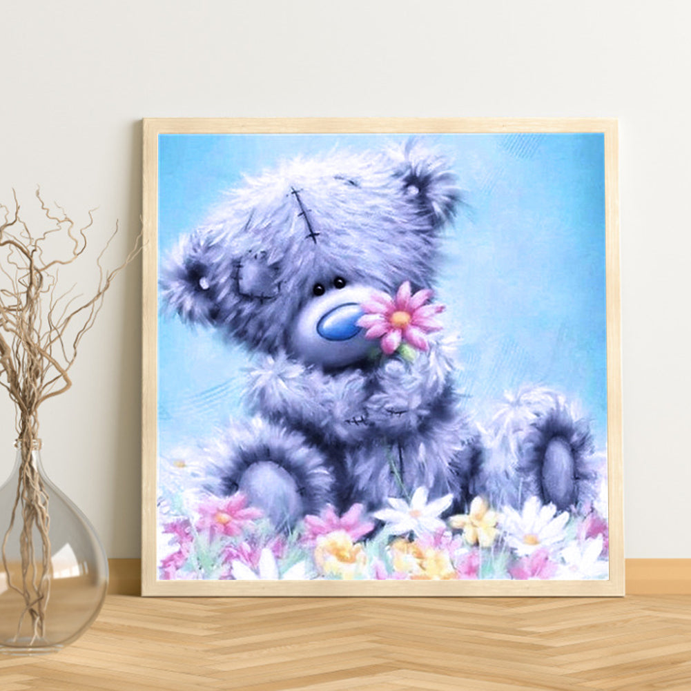 Bear - Full Round Drill Diamond Painting 40*40CM