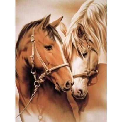 Horse 40*50CM(Canvas) Full Round Drill Diamond Painting