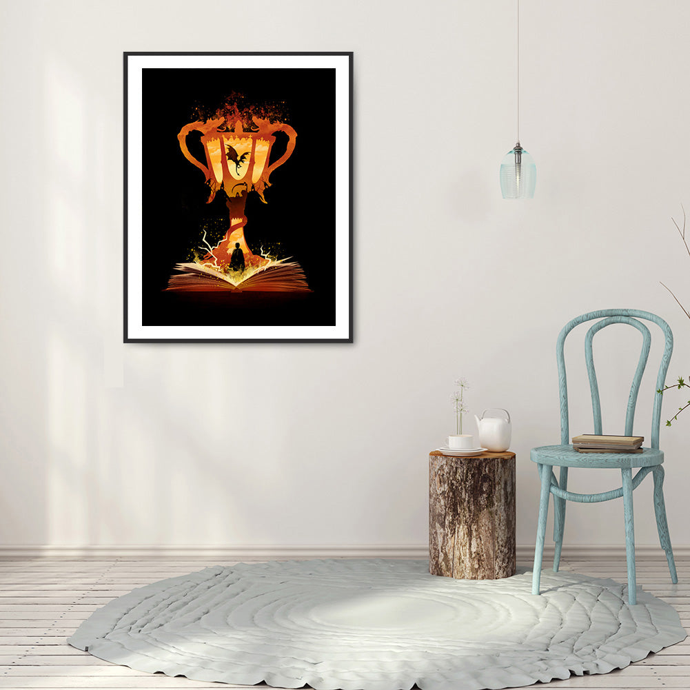 Still Life Abstract - Full Round Drill Diamond Painting 30*40CM