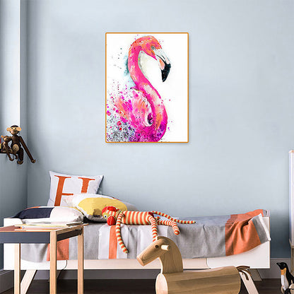 Flamingo 30*40CM(Canvas) Full Round Drill Diamond Painting