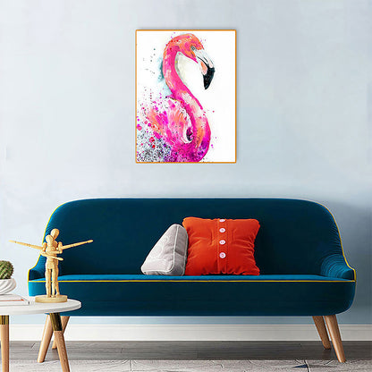 Flamingo 30*40CM(Canvas) Full Round Drill Diamond Painting
