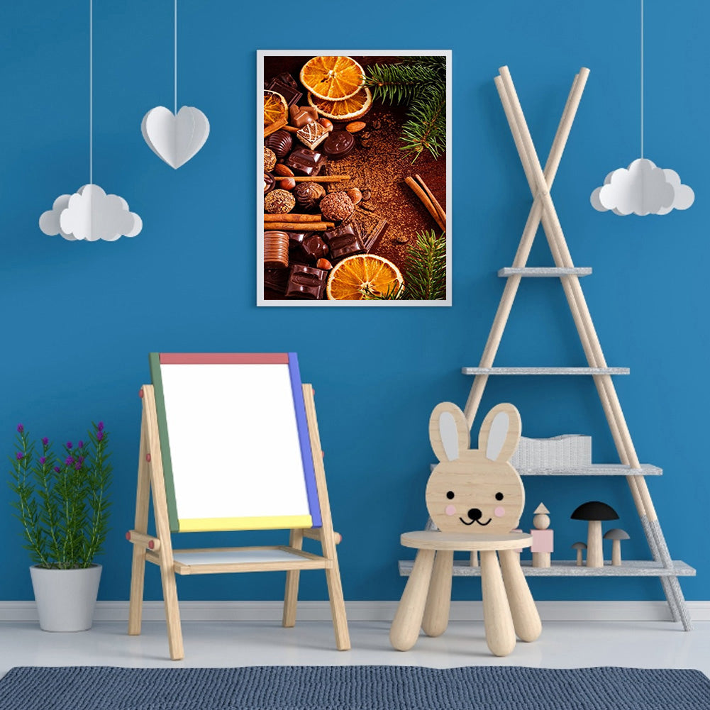 Lemon 30*40CM(Canvas) Full Round Drill Diamond Painting