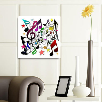Musical Note 30*30CM(Canvas) Full Round Drill Diamond Painting