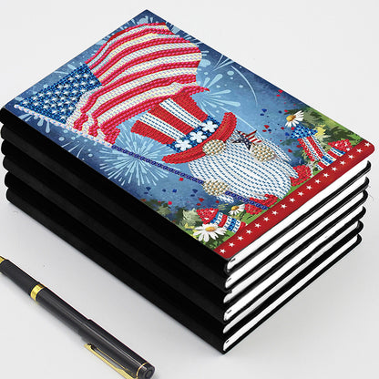 DIY Diamond Painting Notebook Special Shaped Drill A5 Diary Book 50 Pages