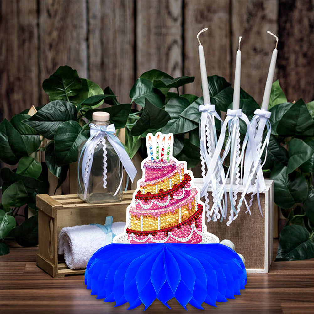 3x 3D Honeycomb Decoration Child Birthday Party Baby Shower Decor Supplies