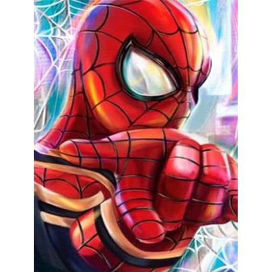 Spiderman 30*40CM(Canvas) Full Round Drill Diamond Painting