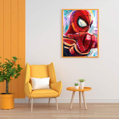 Spiderman 30*40CM(Canvas) Full Round Drill Diamond Painting