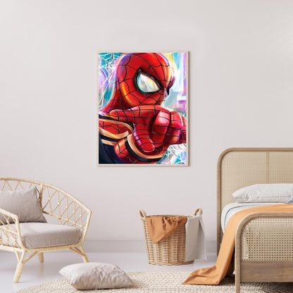 Spiderman 30*40CM(Canvas) Full Round Drill Diamond Painting