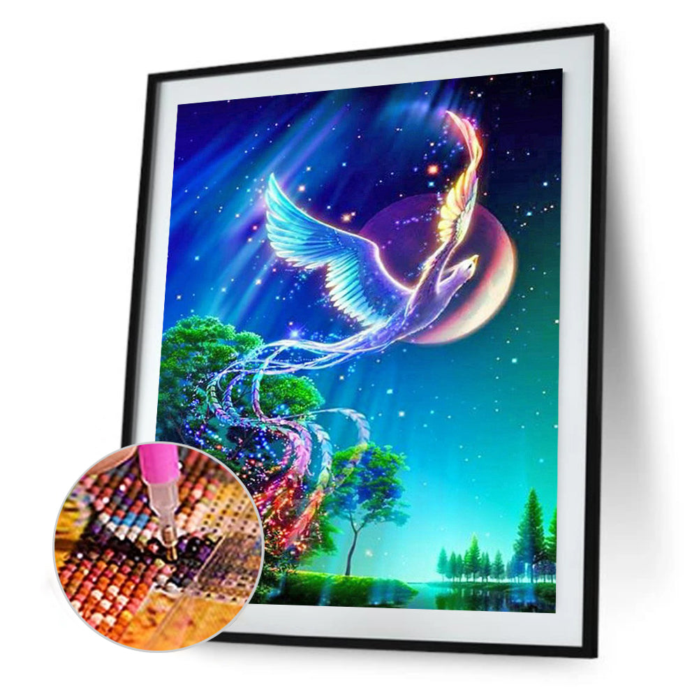 Phoenix 50*60CM(Canvas) Full Round Drill Diamond Painting