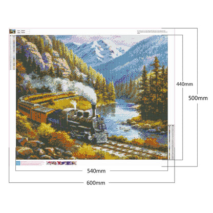 Train - Full Round Drill Diamond Painting 60*50CM