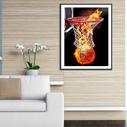 Basketball - Full Round Drill Diamond Painting 30*40CM