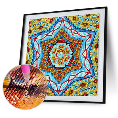 Mandala 30*30CM(Canvas) Crystal Drill Diamond Paiting