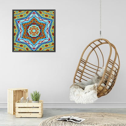 Mandala 30*30CM(Canvas) Crystal Drill Diamond Paiting