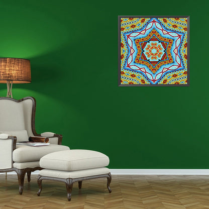 Mandala 30*30CM(Canvas) Crystal Drill Diamond Paiting