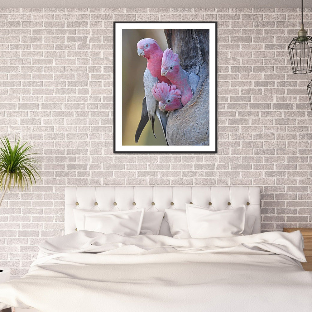 Parrot 30*40CM(Canvas) Full Round Drill Diamond Painting