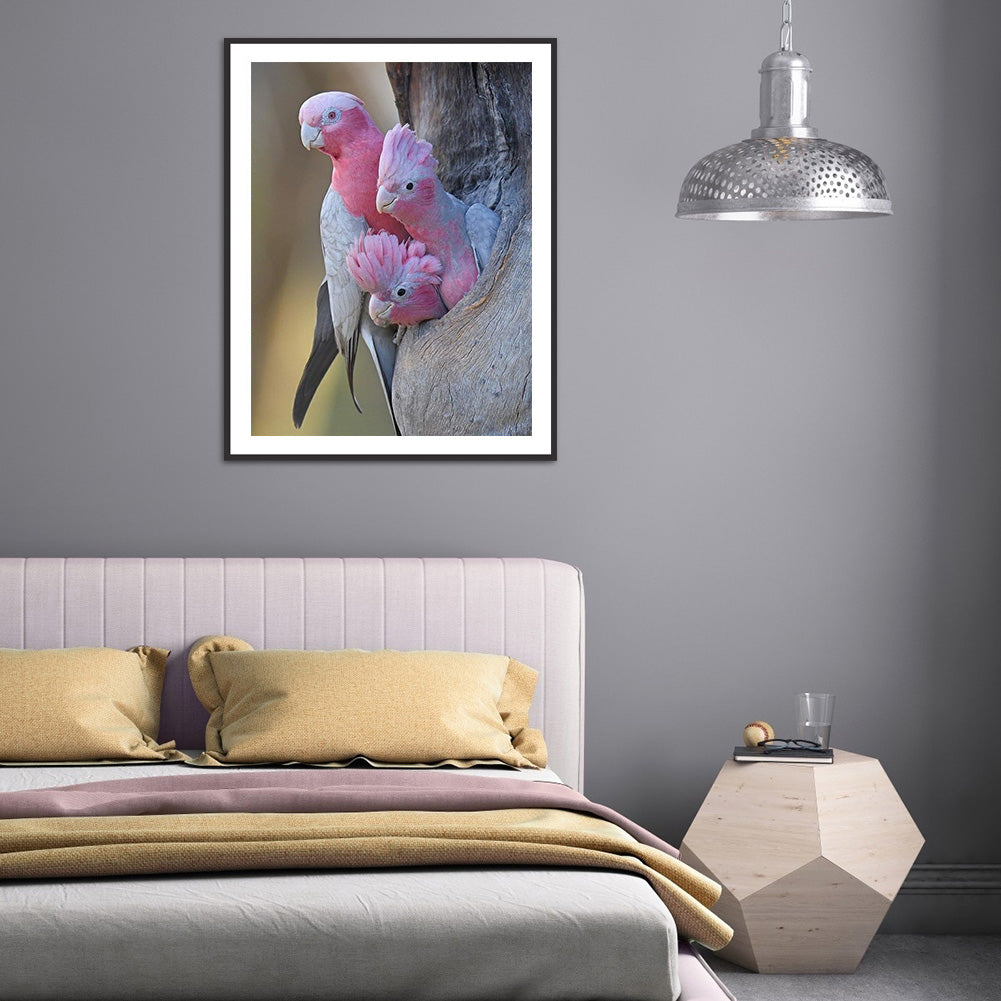Parrot 30*40CM(Canvas) Full Round Drill Diamond Painting
