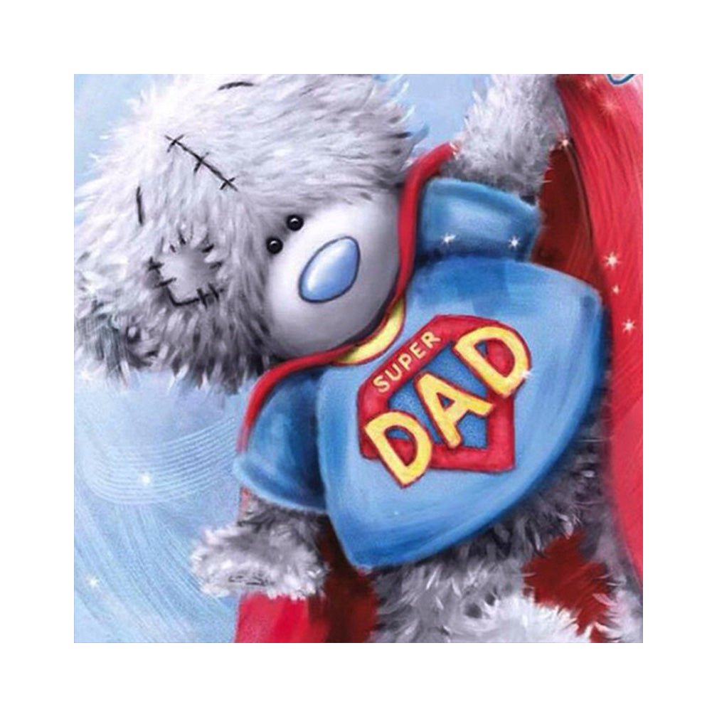 Toy Bear 30*30CM(Canvas) Full Round Drill Diamond Painting