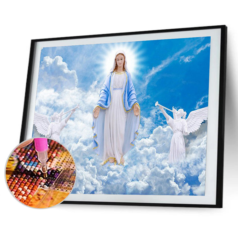 Jesus 40*30CM(Canvas) Full Round Drill Diamond Painting