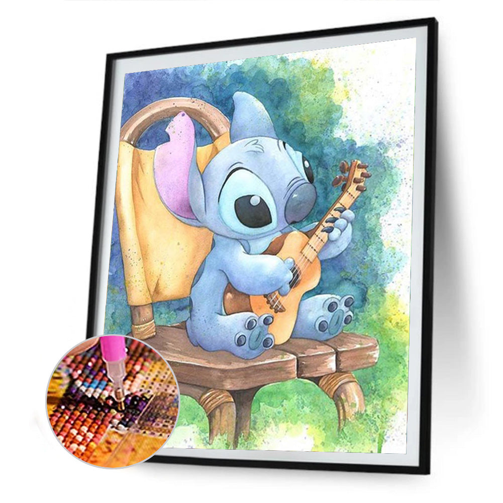 Watercolor Doodle - Full Round Drill Diamond Painting 30*40CM