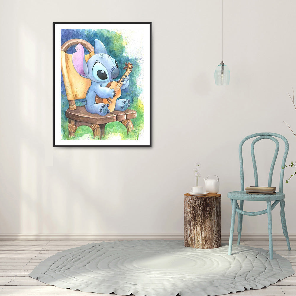 Watercolor Doodle - Full Round Drill Diamond Painting 30*40CM