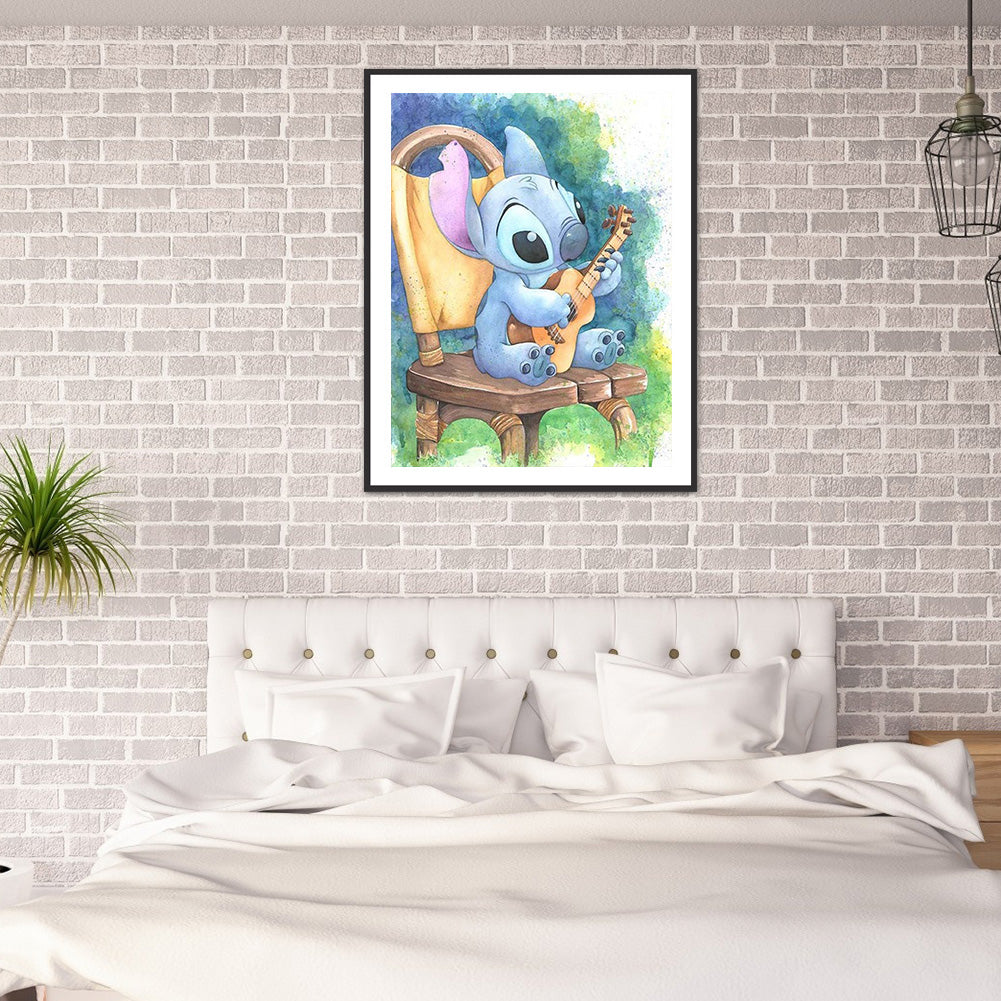 Watercolor Doodle - Full Round Drill Diamond Painting 30*40CM