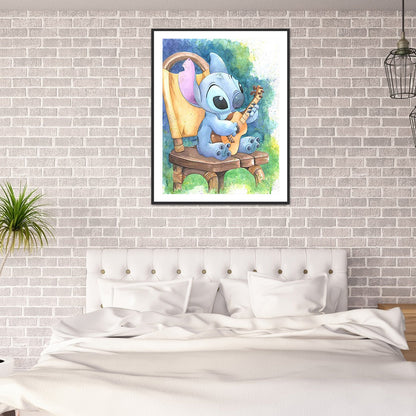 Watercolor Doodle - Full Round Drill Diamond Painting 30*40CM