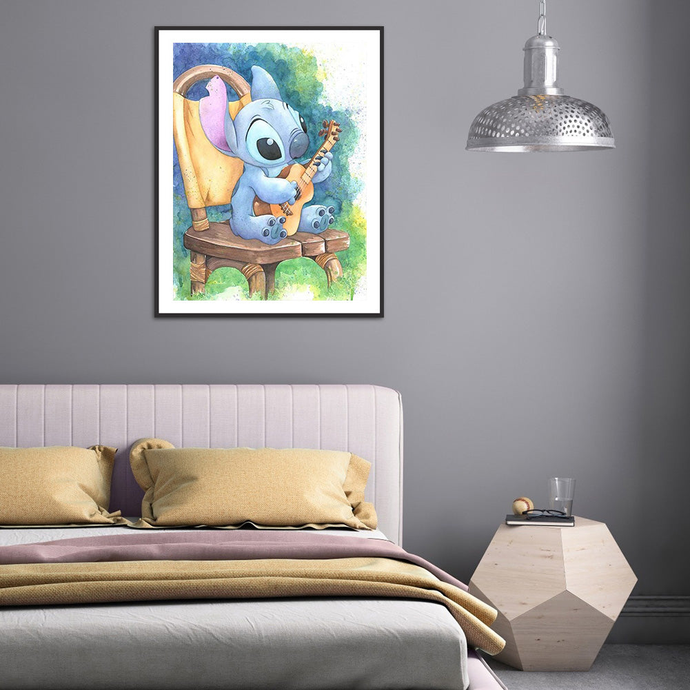 Watercolor Doodle - Full Round Drill Diamond Painting 30*40CM