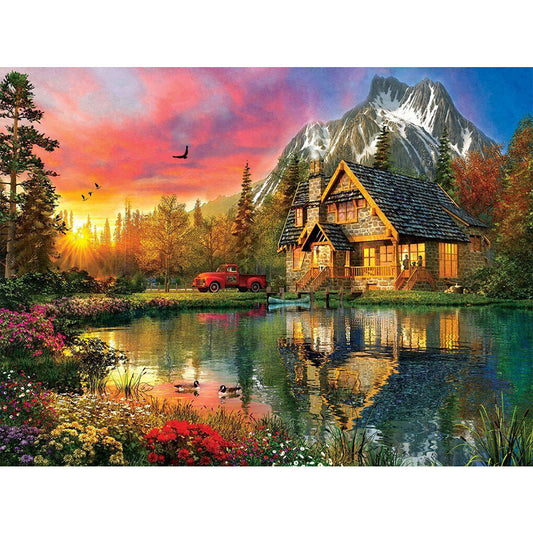 House Scenery - Full Square Drill Diamond Painting 60*50CM